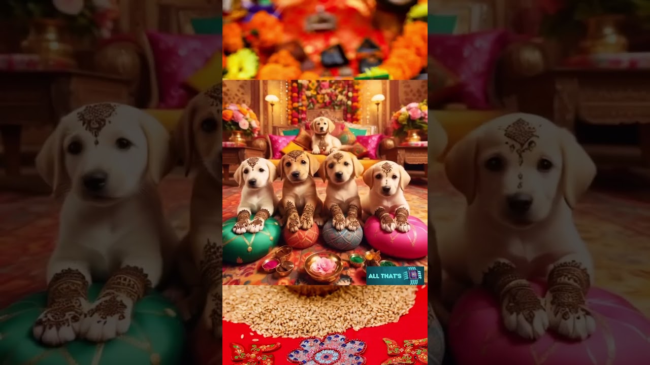 AI generation dog video 🐶🐶 🥰//