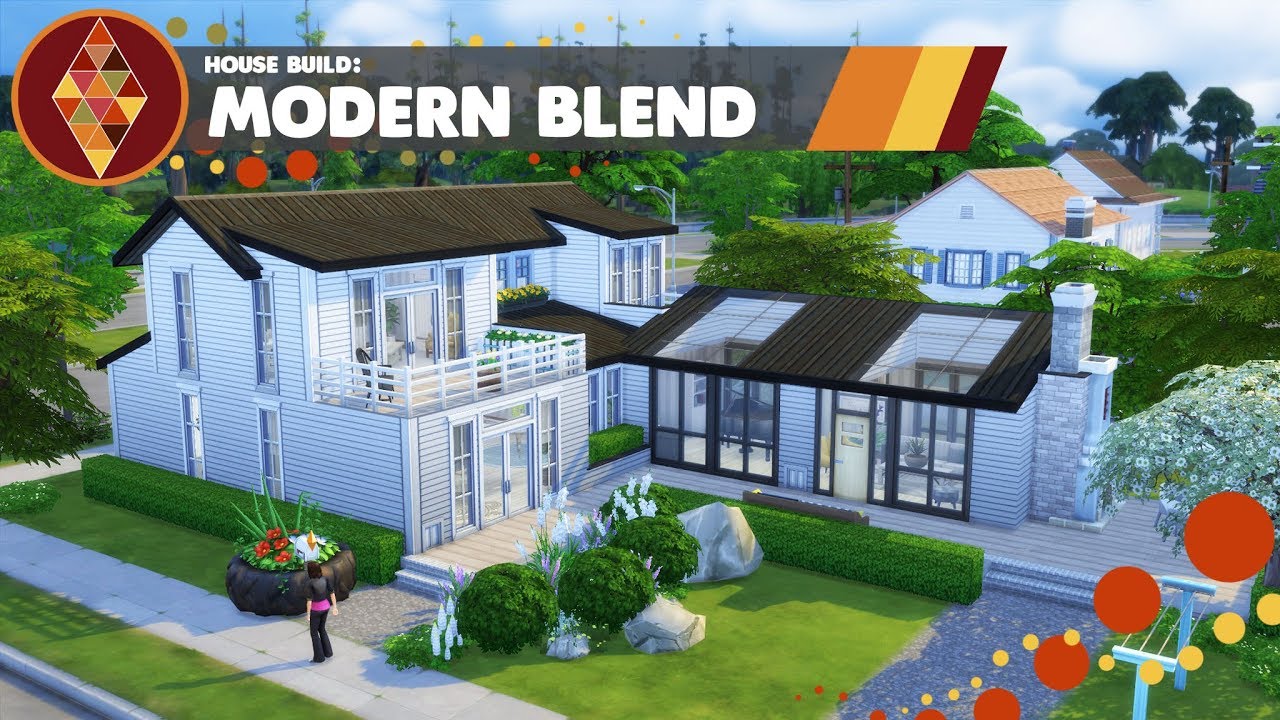 The Sims 4 - House Build - Modern Blend | HD