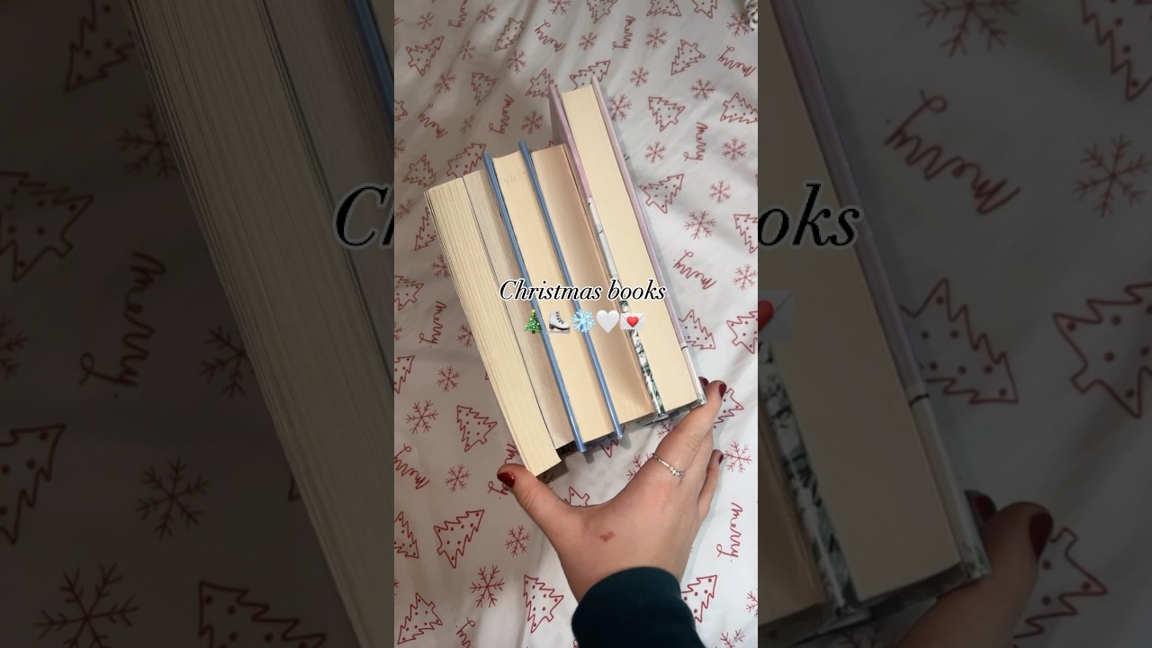 Christmas books 🥰 