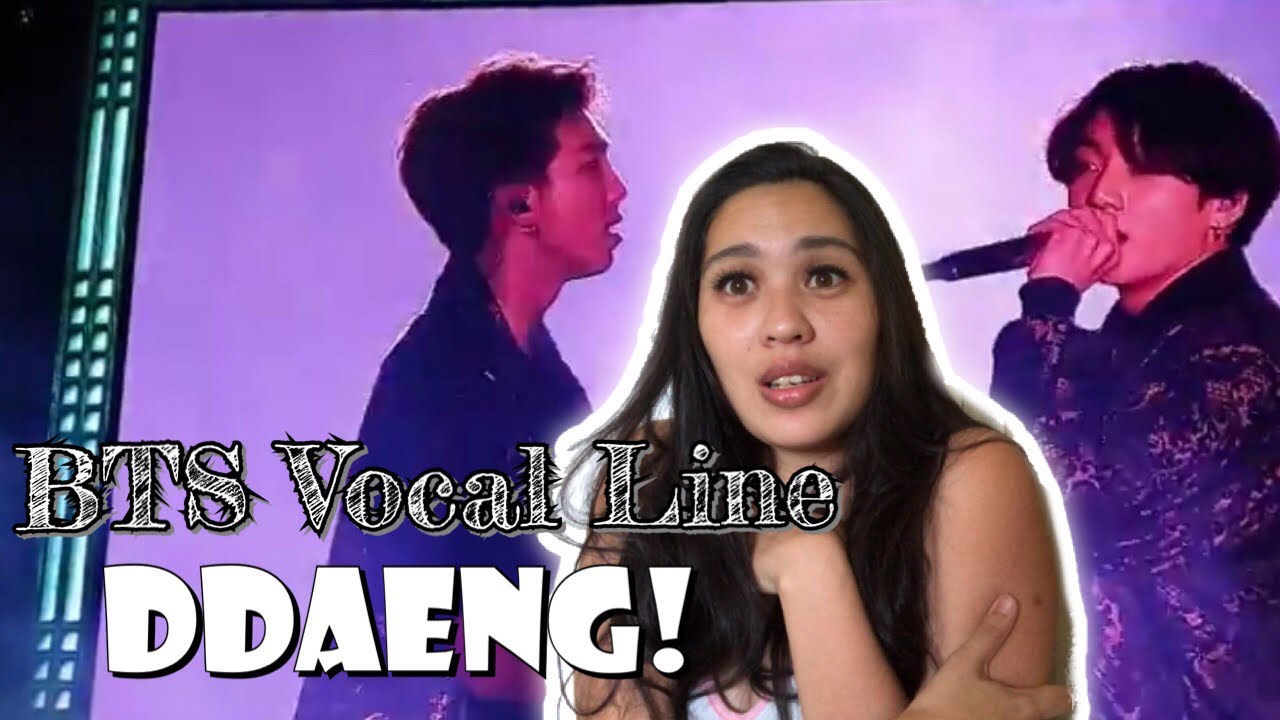 BTS 5TH MUSTER - DDAENG VOCAL LINE RAPS! REACTION
