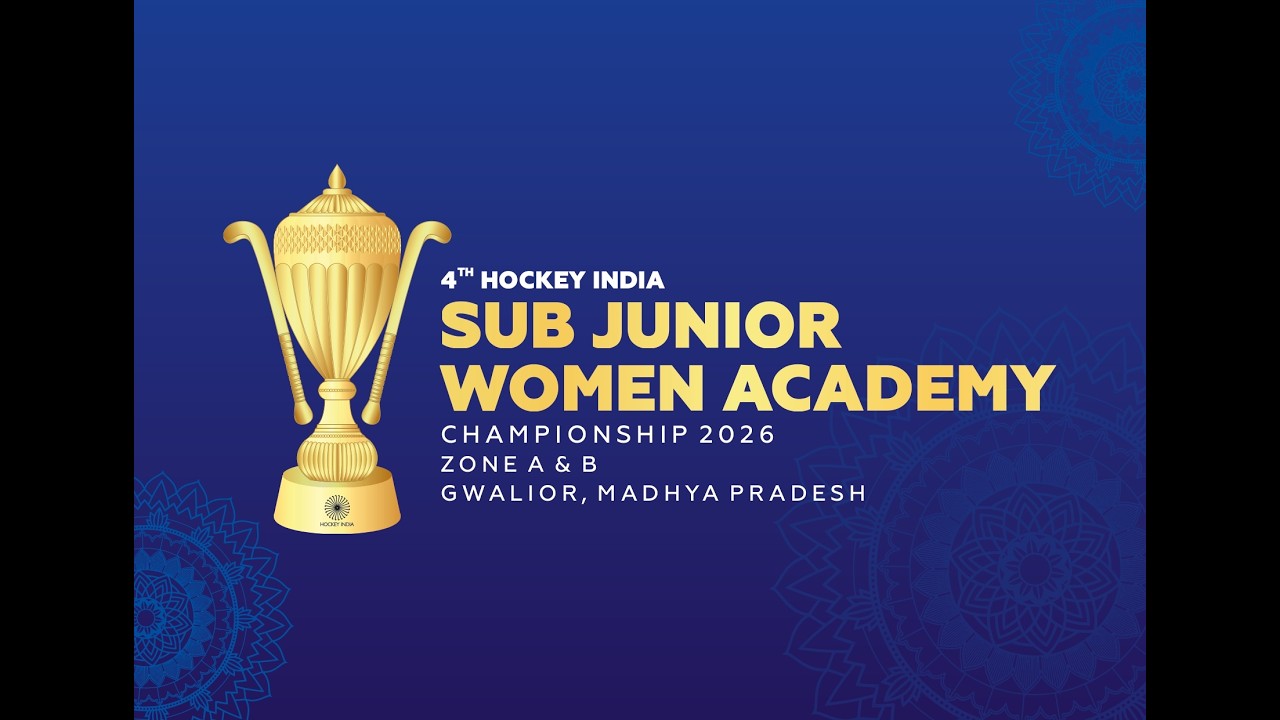 LIVE FINALS   of 4th Hockey India Sub Junior Women Academy Championship 2026 (Zone A & B)Gwalior,
