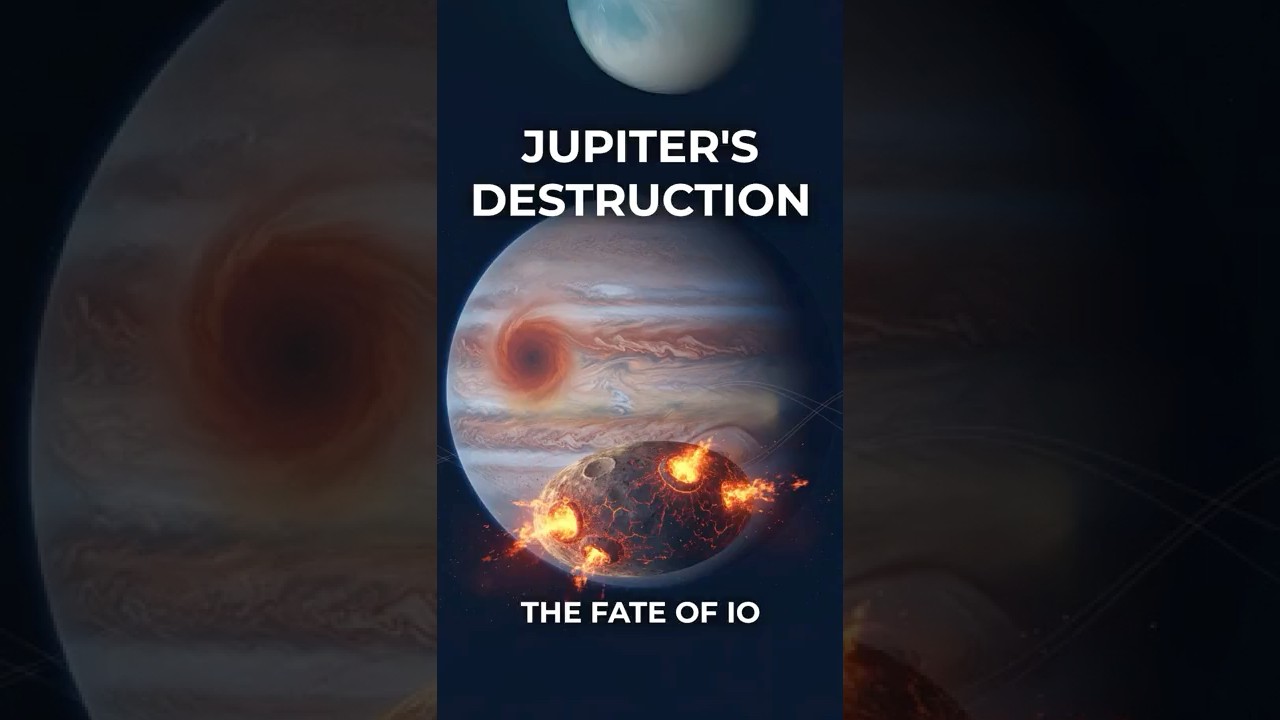 Io: Jupiter's Volcanic Moon on the Brink of Destruction🌋🔥