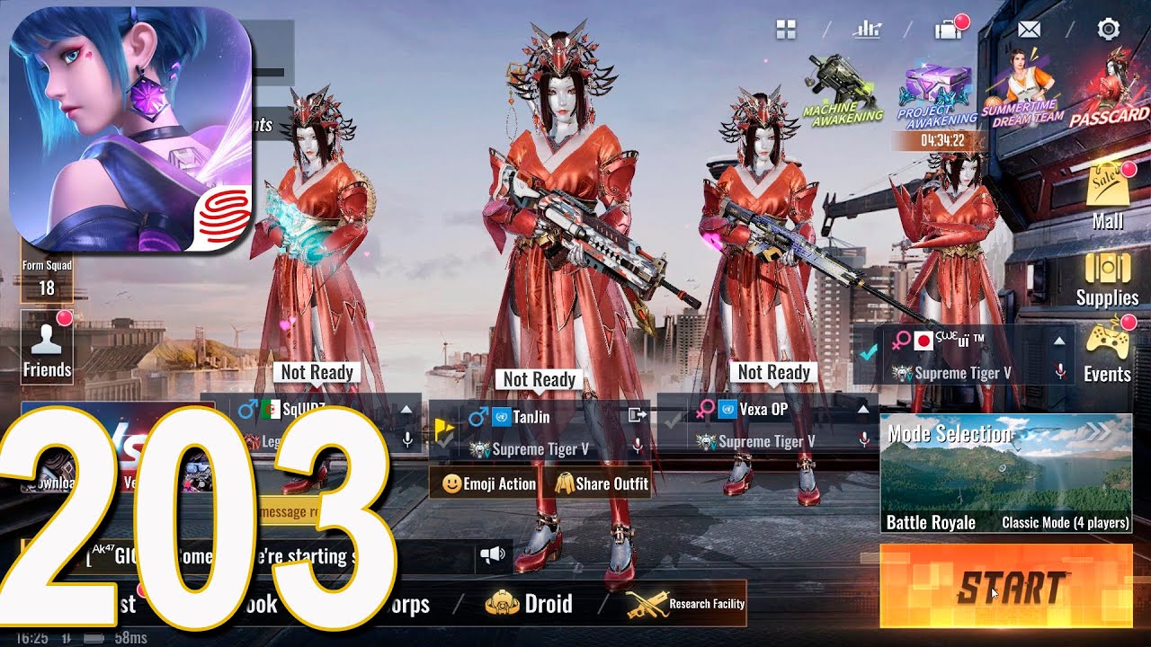 Cyber Hunter Season 8 - Gameplay Walkthrough part 203 - Season Chest 10x😎 Squad🤗(iOS, Android, PC)