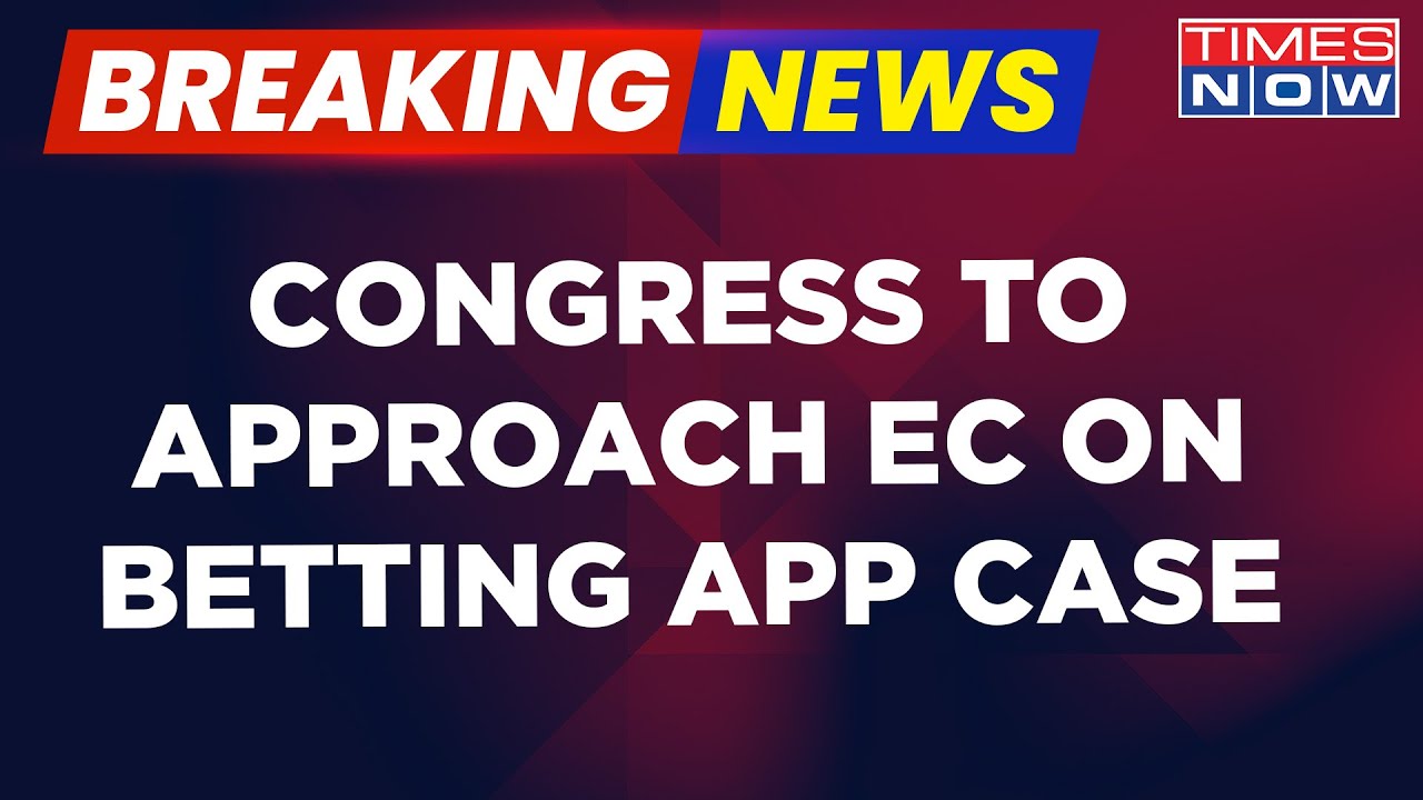 Breaking News | Congress Delegation To Approach Election Commission In Mahadev Betting App Case