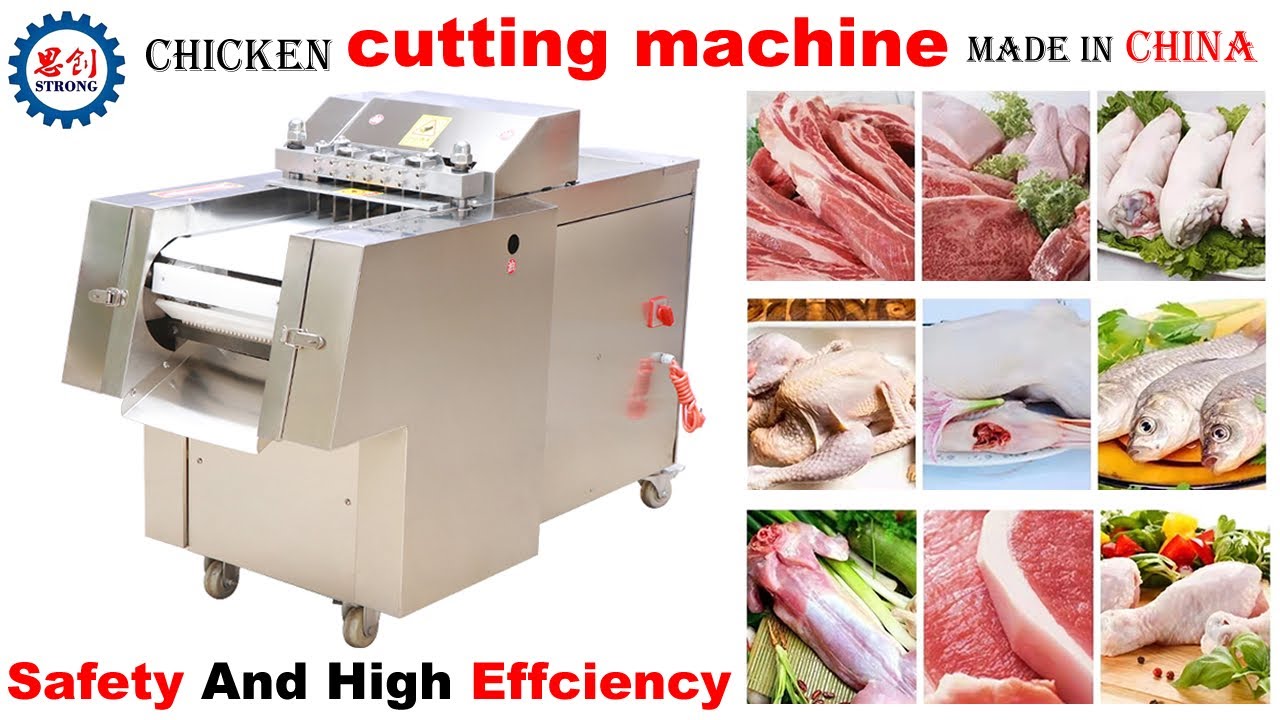 Fish Cutter Rib And Chicken Nugget Cutting Machine