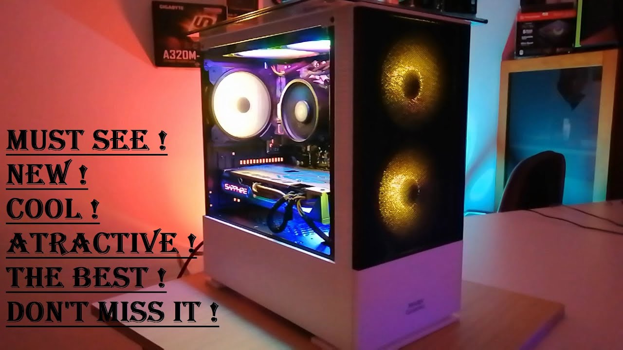 Must see!! Budget build with best cheap and cool ( Under 50 $ ) case 2020. Marsgaming MCZ W. Ryzen5