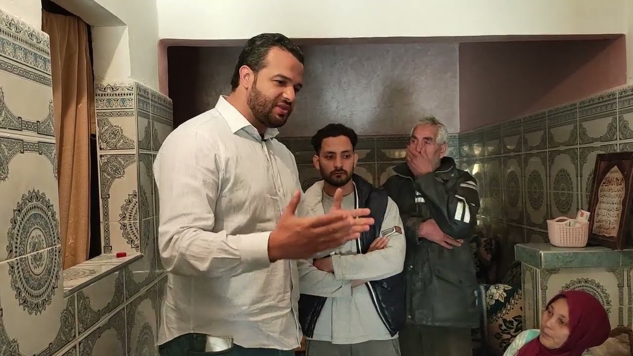 با محمد بكا بالدموع عليهم😢 والطاقم الطبي فرحهم وبحفاوة استقبلهم