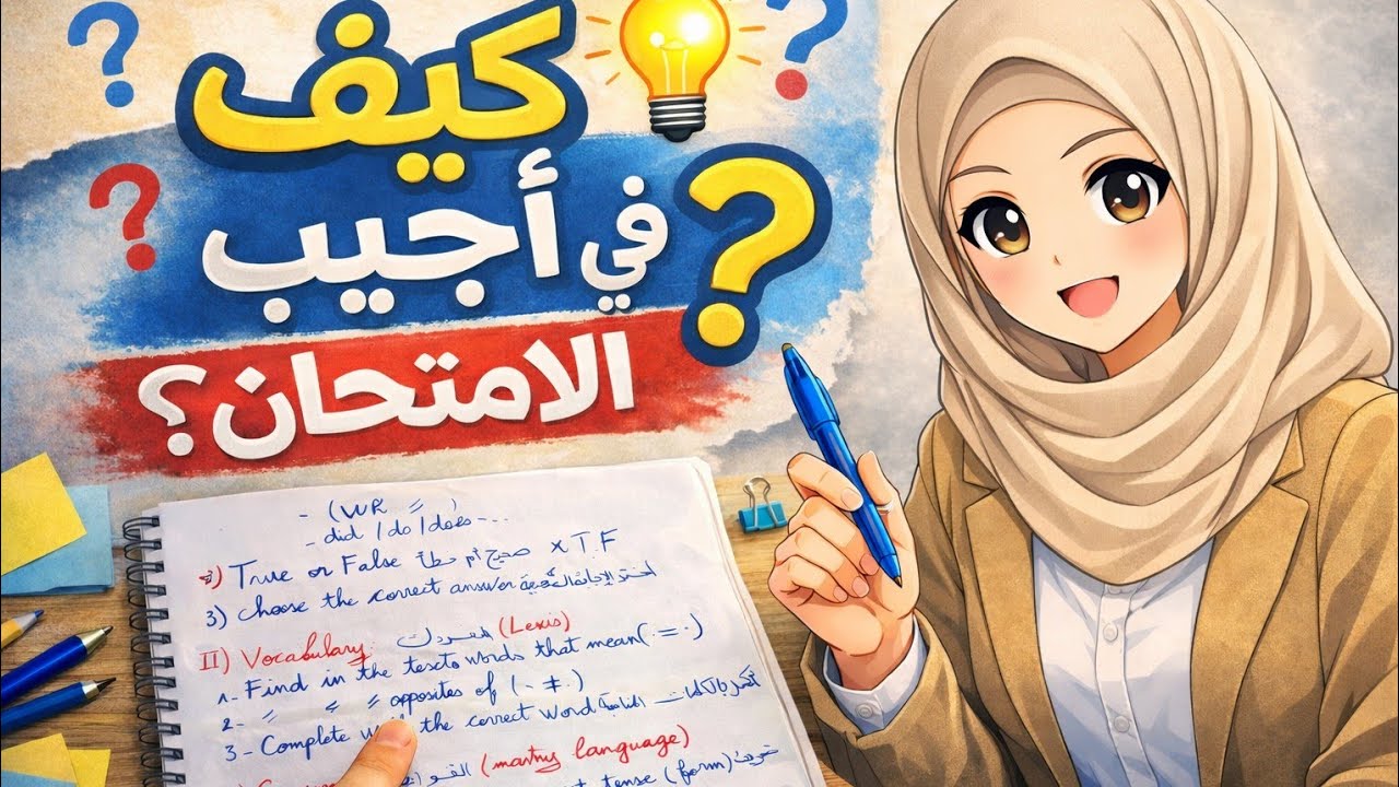 كيف تجيب بطريقة صحيحة وتتجنب الاخطاء في الامتحان💯😏
