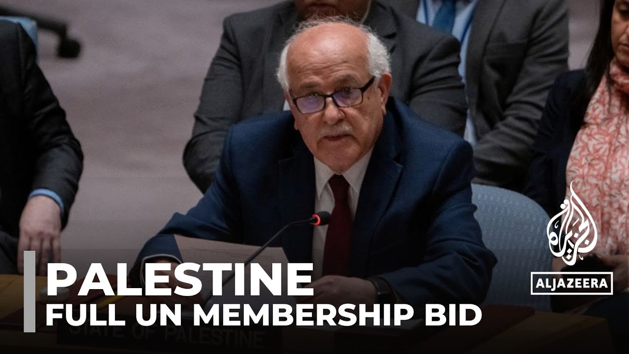 UN Security Council refers Palestine&rsquo;s full membership bid to committee