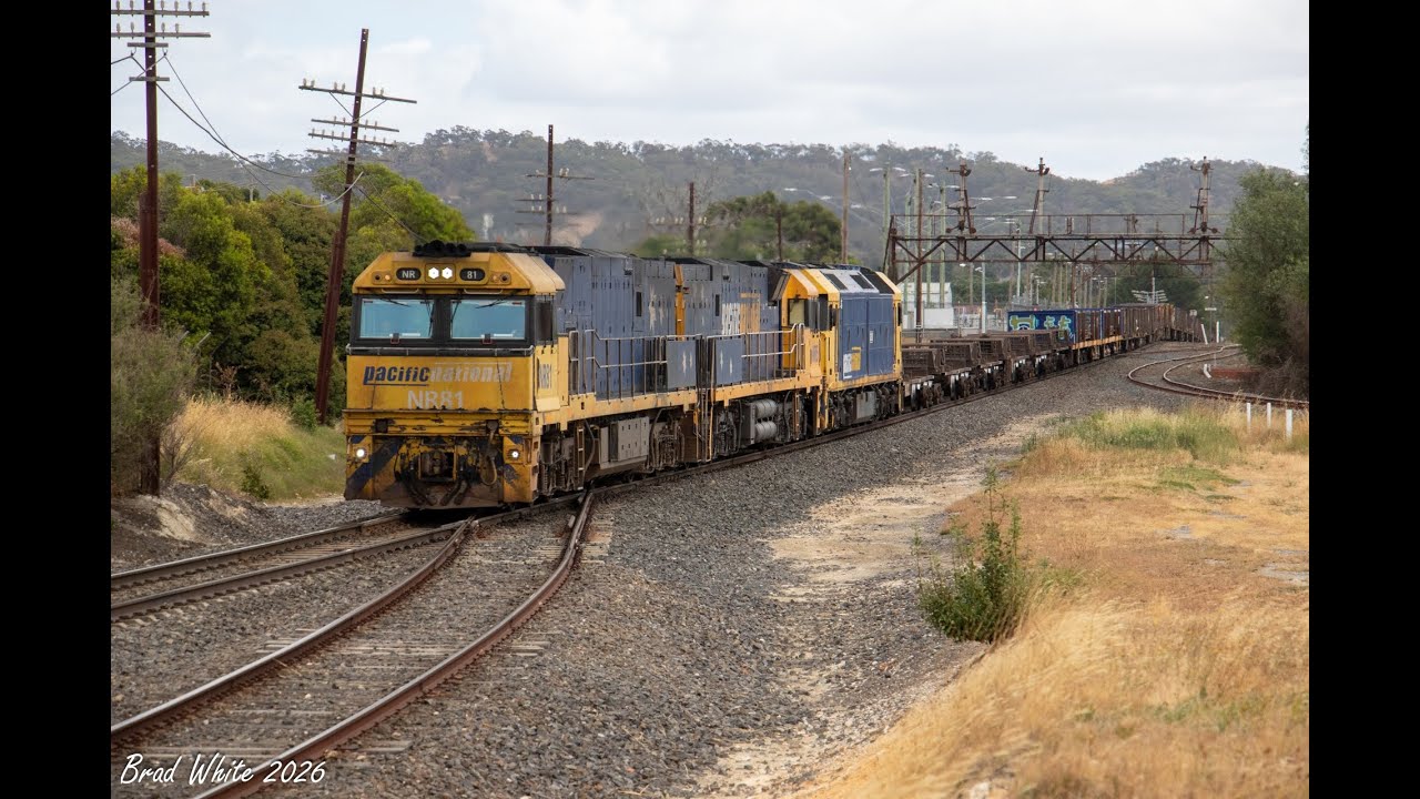 Trackside: G530 returns to Victoria on 7XM4 PN steel- 1/2/26