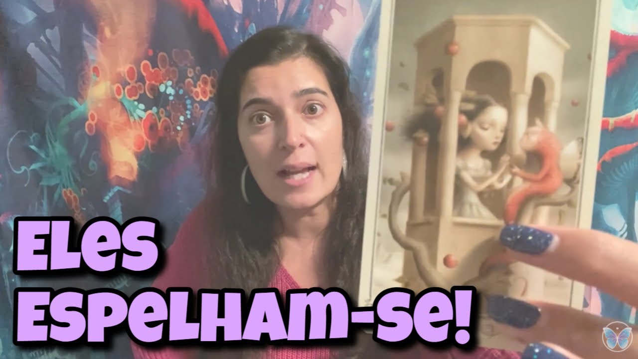 Eles Espelham-se! (Amor) 💗 Leitura Tarot Oráculos