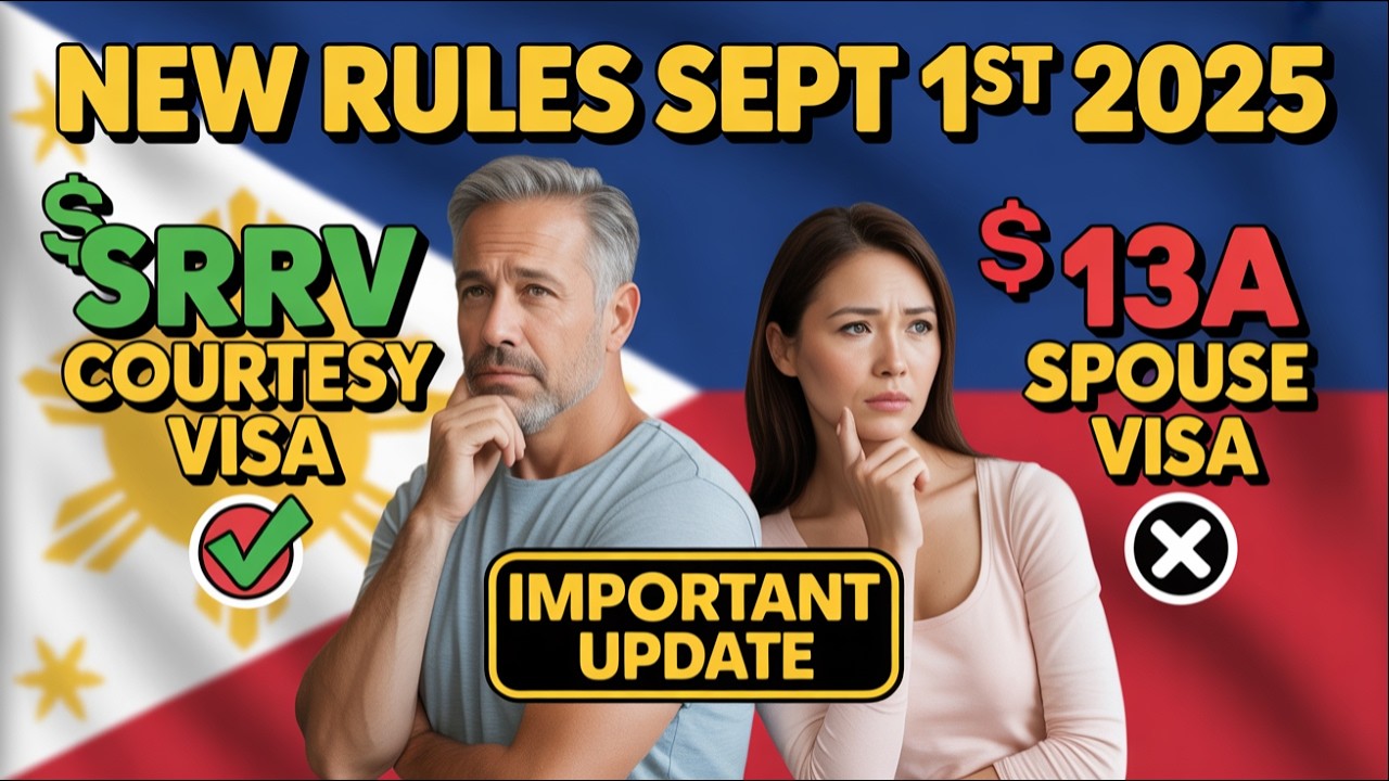 Why SRRV Courtesy Beats 13a Spouse Visa for Expat Protection + SRRV Pension Rules you need to know!