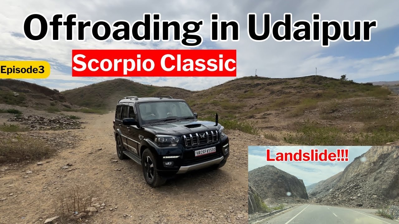 Unexplored Udaipur in Scorpio Classic || Alsigarh Waterfall & Rayta Hills😍