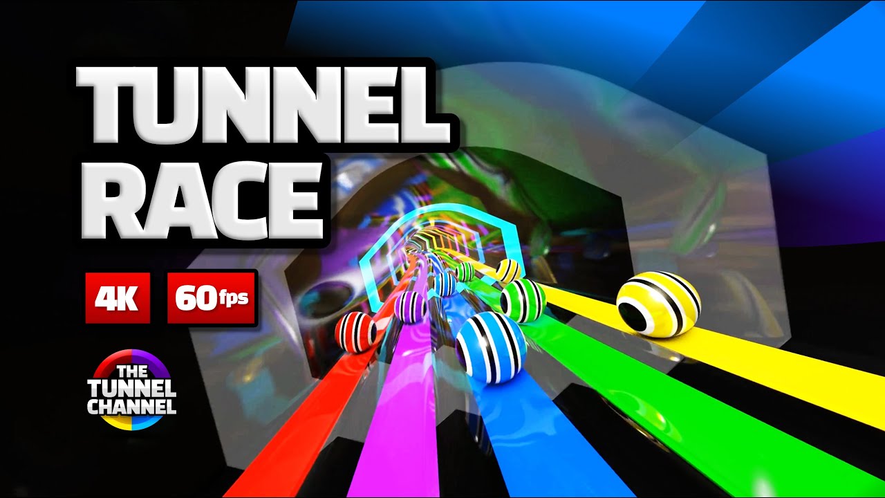 (NEW) Marble Tunnel Race | #marbles #marblerun #tunnelrun #asmr #sensory #tunnel #3D