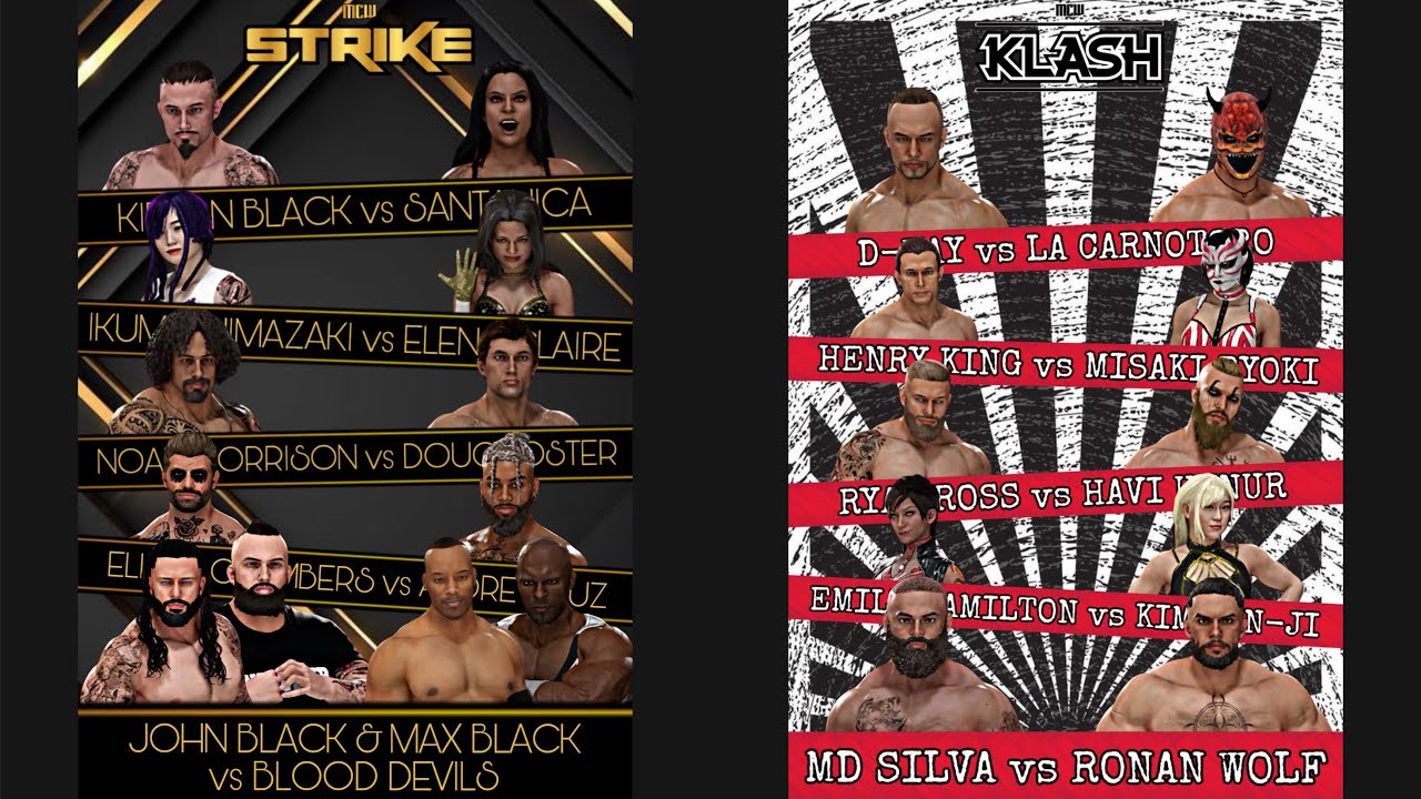 MCW - STRIKE #16 & KLASH #24 (Full Shows)