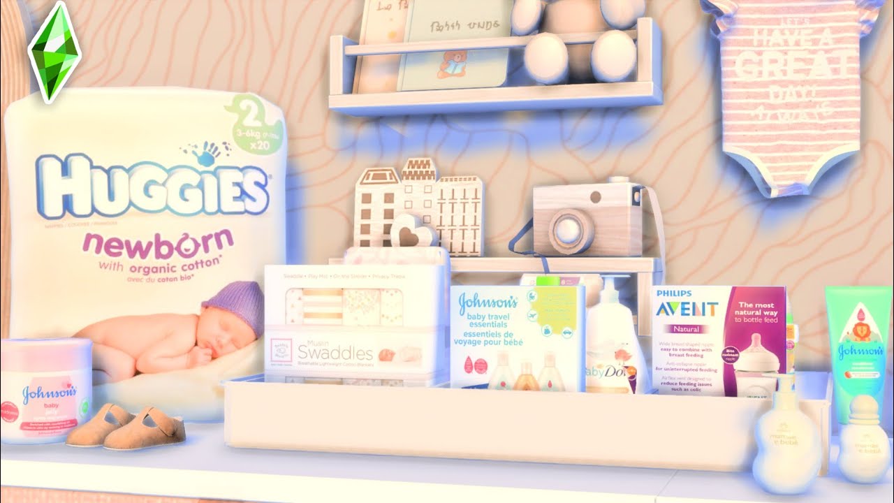 10 ITENS de OBJETOS FOFOS para BEBÊS de DECORAÇÃO | Conteúdo personalizado - The Sims 4