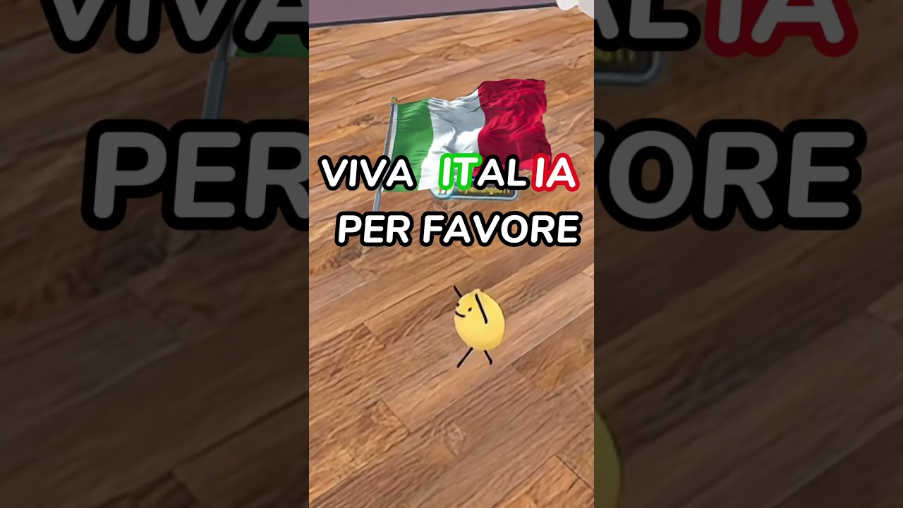 VIVA ITALIA!!!🍋🇮🇹✨(clip from Roflgator&rsquo;s stream) #vrchat #vrchatmeme #italianlemon #lemon #memes