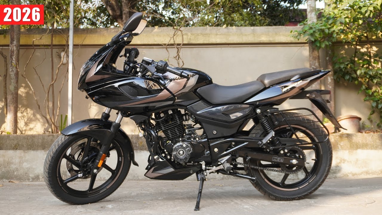 2026 Bajaj Pulsar 220F Black Copper Review - On Road Price & All Colors | Mileage