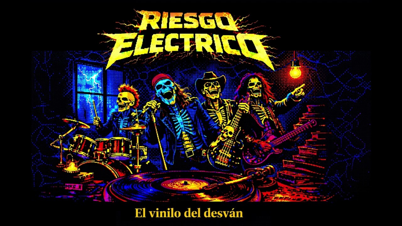 🎸 EL VINILO DEL DESVÁN | Riesgo Eléctrico ⚡ (Official Video)