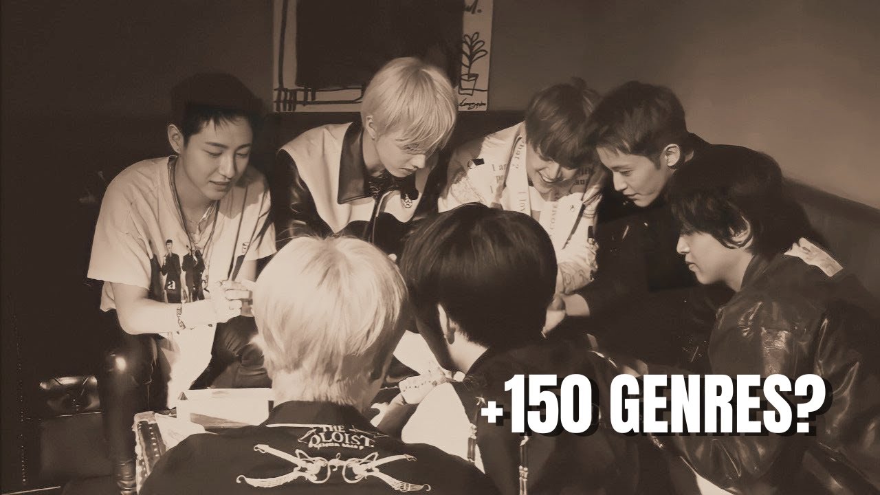 The (actually) most diverse discography in kpop