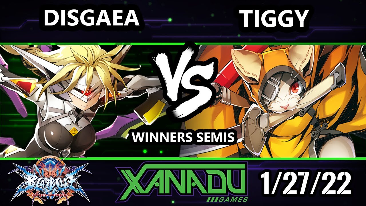 F@X 441 Winners Semis - Disgaea (Lambda-11) Vs. Tiggy (Jubei) BlazBlue: Central Fiction