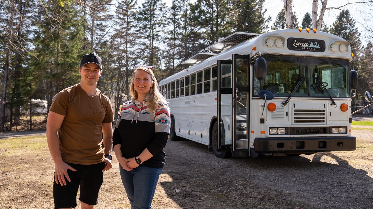 Elle a converti un AUTOBUS en Appartement de luxe! - Mon PROJET pour la route ep.5