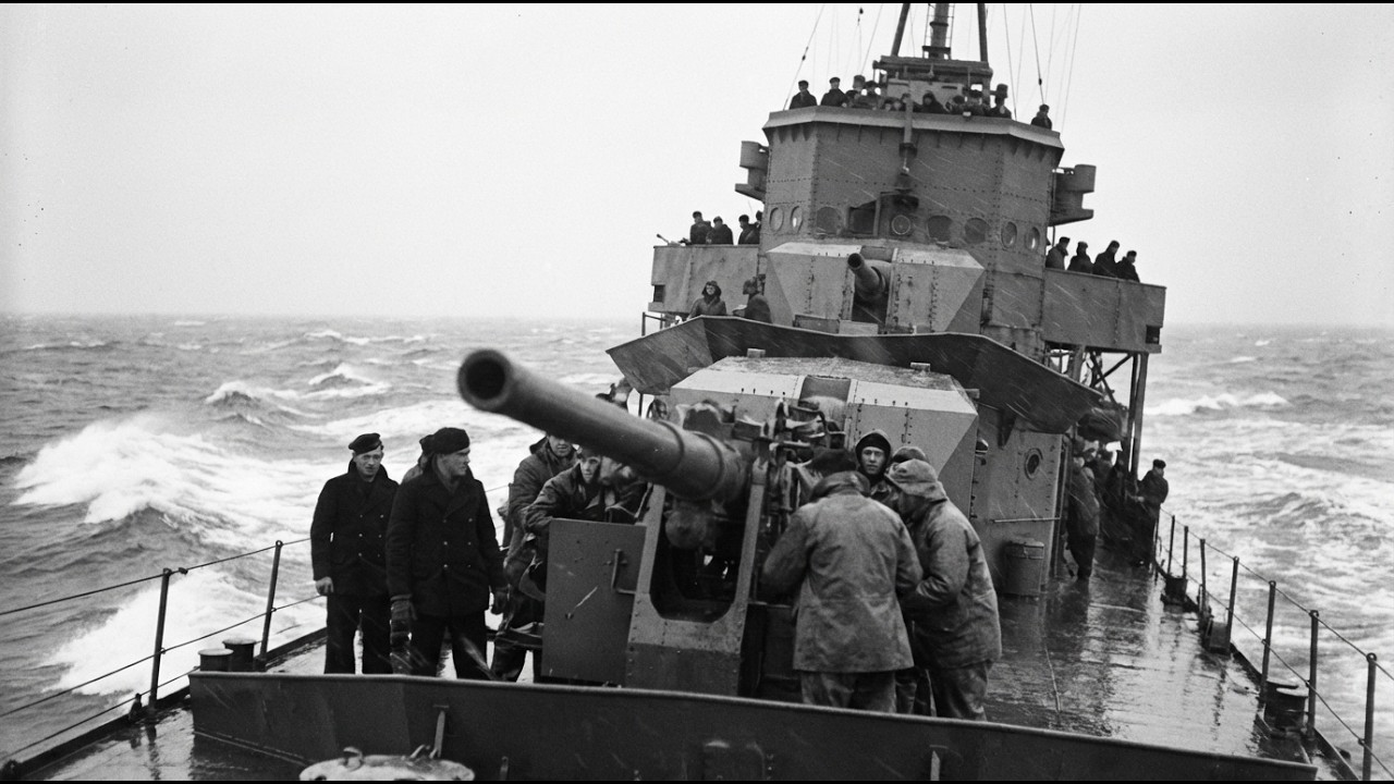 Německý elektrický člun byl poražen přesile britských motorizovaných dělových člunů.