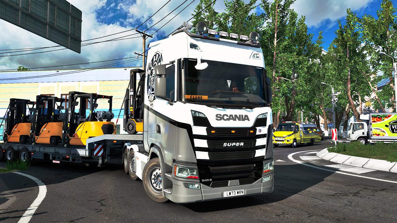 Cross Border delivery from Georgia to Azerbaijan | Euro Truck Simulator 2
