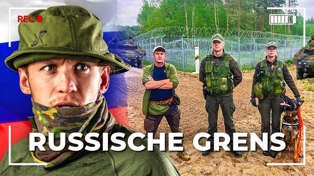 ik liep 24 UUR mee met de POLITIE aan de WIT-RUSSISCHE GRENS