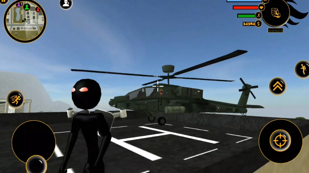 ►#3  Real Stickman Crime (Naxeex Corp) Android Gameplay By games hole #Episode 3