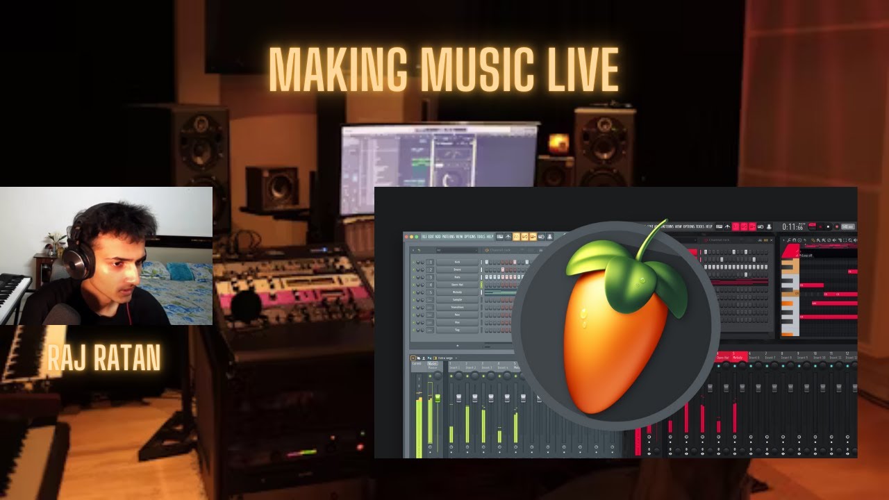 Raj Ratan making music LIVE + other stuff