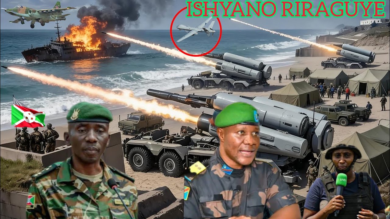 Uru rukerera le09/02/2026 ishyano Riraguye Uvira ingabo nyinshi zigaragaye Mumisozi ikikije Umurwa 