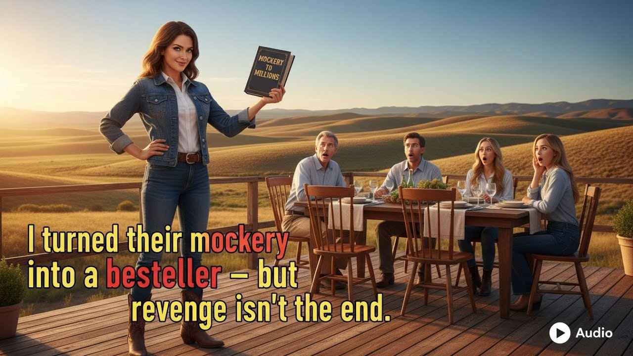 BETRAYED BY FAMILY LAUGHTER AT MY DREAMS, I WROTE THEIR SECRETS INTO A BESTSELLER – BUT....