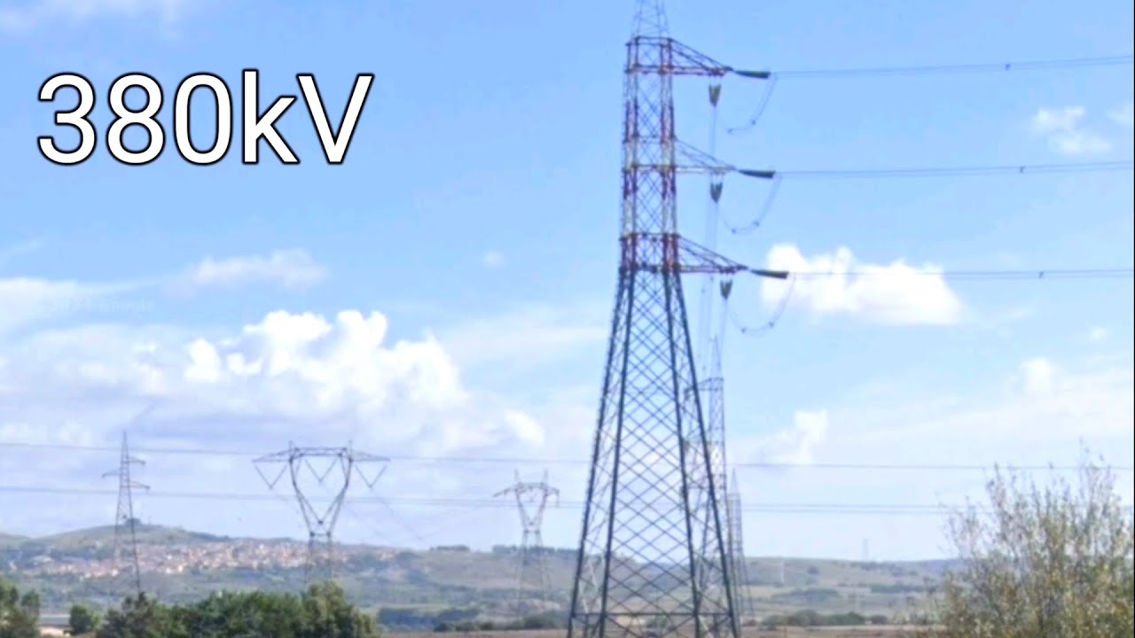 380kV transmission lines in Italy 🇮🇹 (Sardinia)