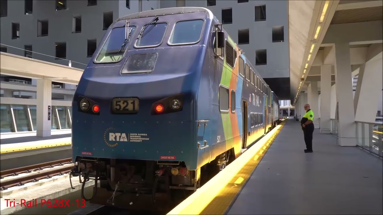 [Отчет о поездке] Новое расширение Tri-Rail до центра Майами | Расширение Tri-Rail до центра Майами!