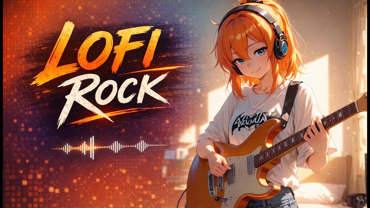 A Journey Through Time 🤘 Lofi Rock Metal Mix #21🎸⚡ | Chill Instrumental Rock Beats