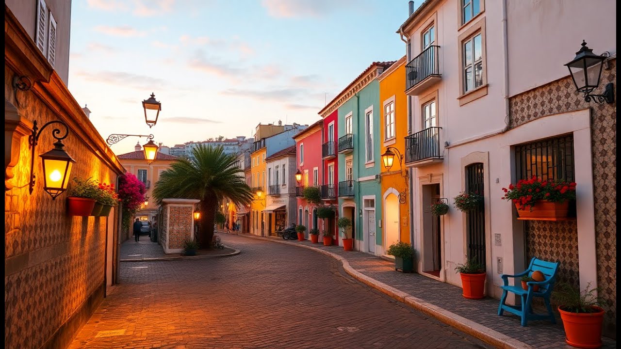 Oeiras, Portugal: A Calm and Beautiful Suburb in 4K