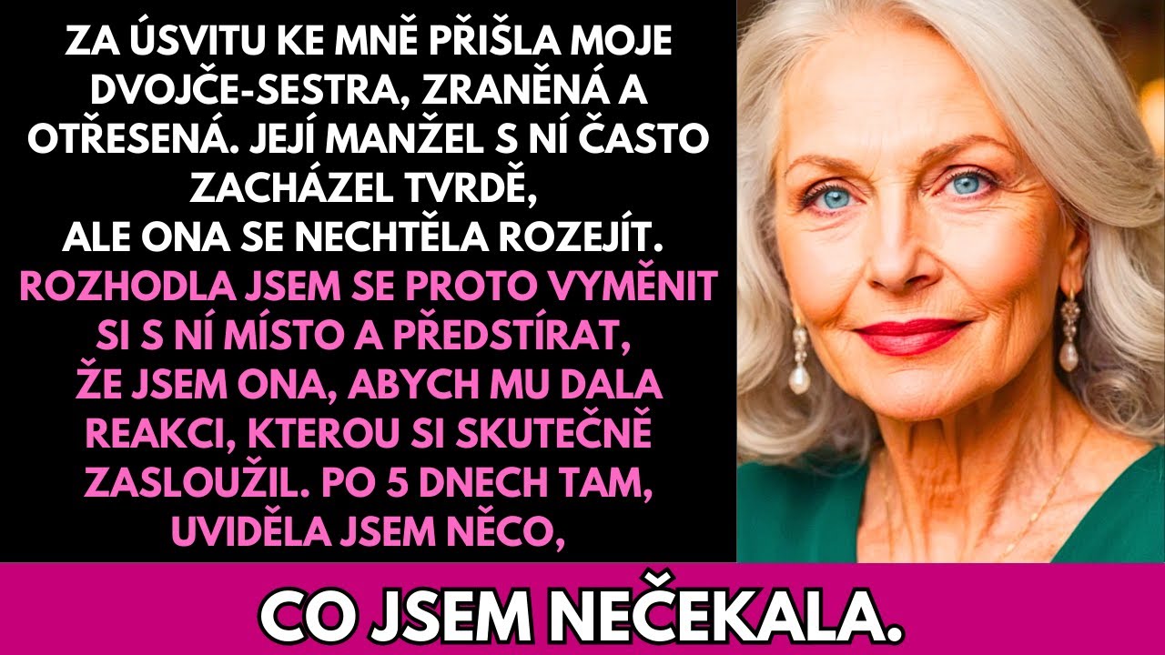Moje Dvojče Dorazilo Zraněné Ve 3 Ráno, Tak Jsem Si S Ní Vyměnila