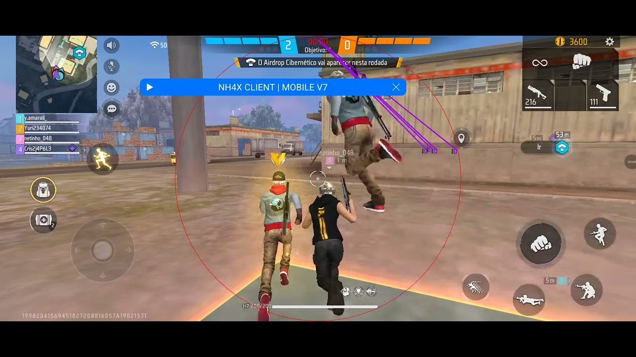 Saiu!! NH4X CLIENT ATUALIZAÇÃO V7 ant ban ant Black até o próximo vídeo 🥱