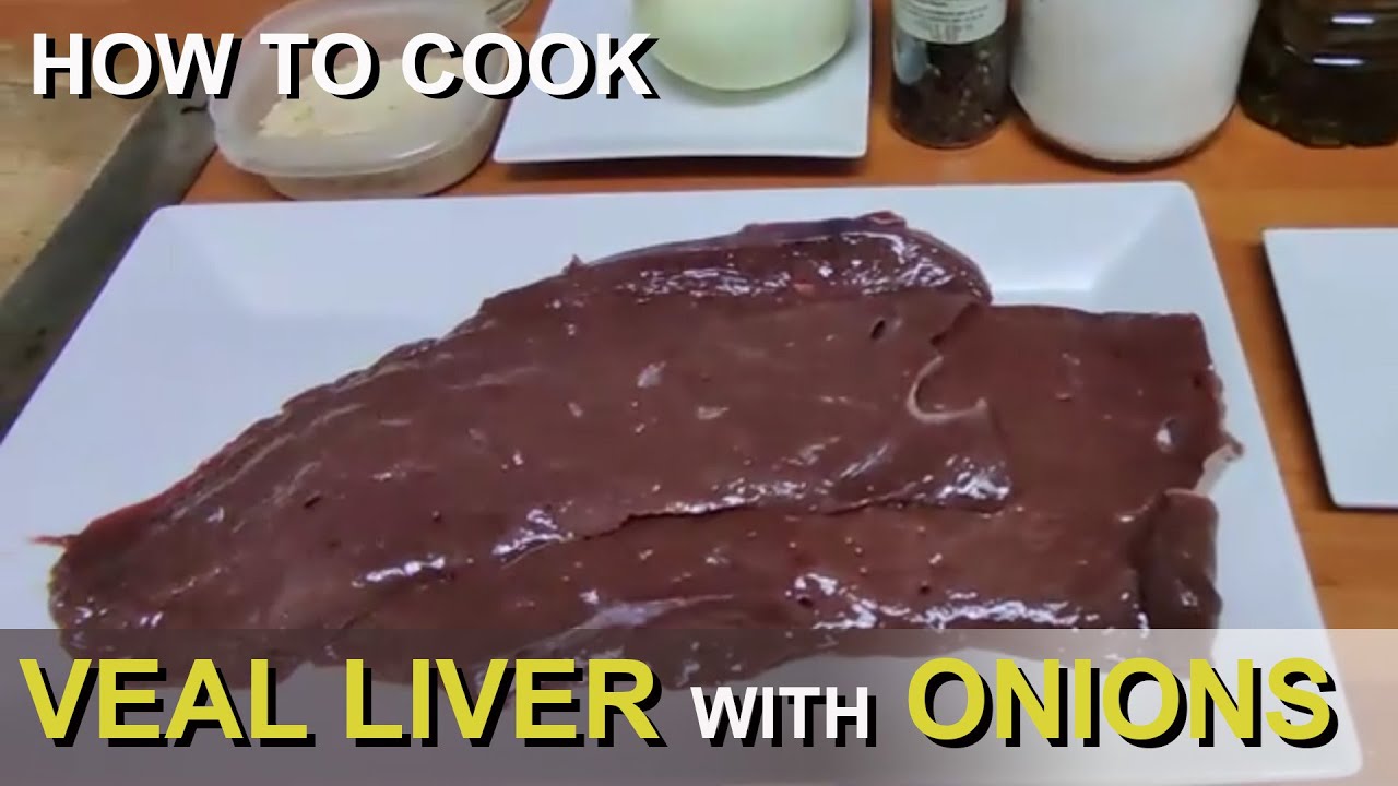how to cook VEAL LIVER wih ONION  | 65. typical spanish FOOD | higado ENCEBOLLADO