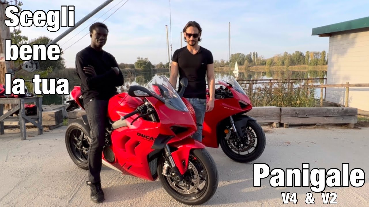 Più potenza non significa migliore su strada - Ducati panigale v4 vs v2 comparativa