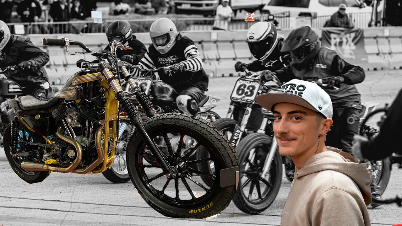 Building my Flat Track Race Bike w/ TuckerSpeed