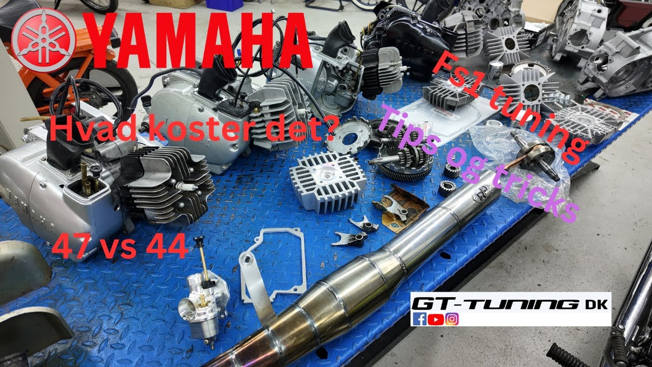 Julekalender (5) Yamaha fs1 tuning, lidt snak om motor og muligheder, og had koster det,