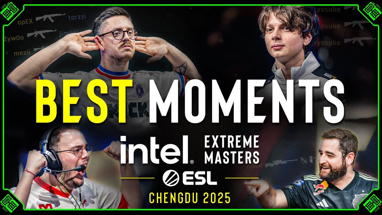 BEST MOMENTS of IEM Chengdu 2025 | CS2