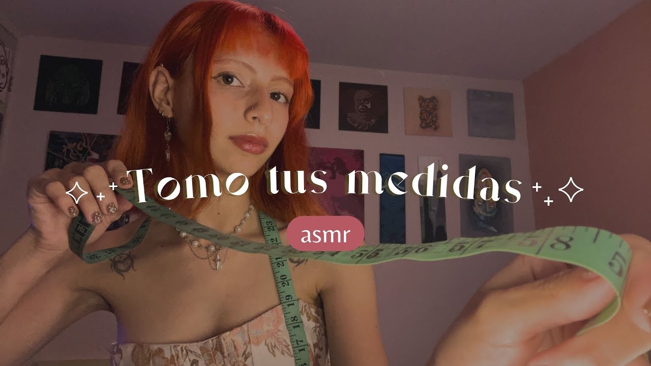 [ASMR roleplay] Tomando tus MEDIDAS para dormir ♡