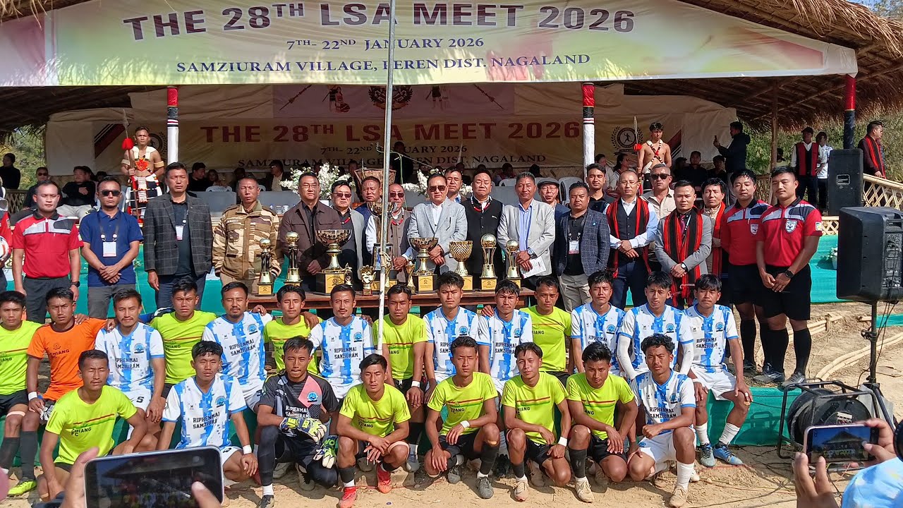 Closing Ceremony Men's Football Final Chiang Vs SPO Samziuram/LSA/2026 
