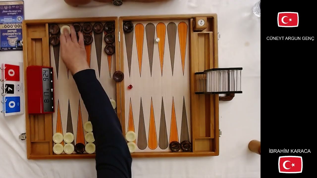 9th Fmgammon - İbrahim Karaca (White) - Cüneyt Argun Genç (Brown)