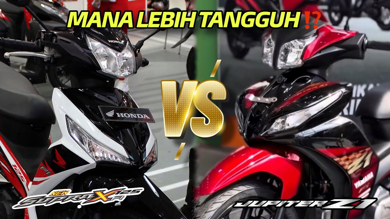 MANA LEBIH TANGGUH ⁉️ YAMAHA JUPITER Z1 VS HONDA SUPRA X 125 FI