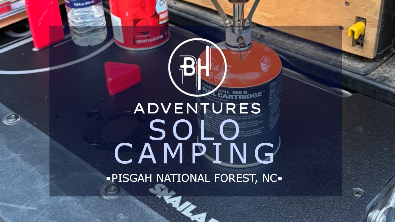 5 min Tailgate Fix While SOLO Camping in the Pisgah NF