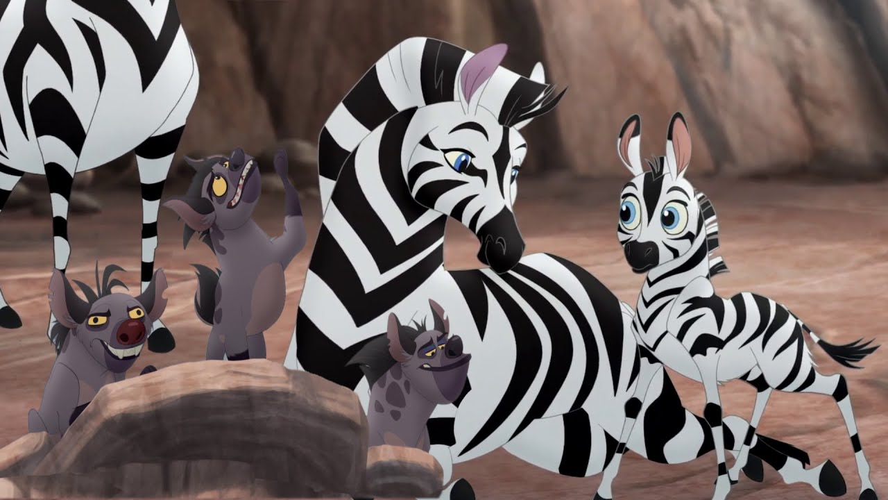 Lion Guard: Muhimu's boy & Hyena attack! | The Mbali Fields Migration HD Clip